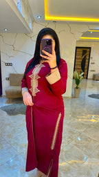 جديد الجلابة كريپ بالݣرناج إيڤازي