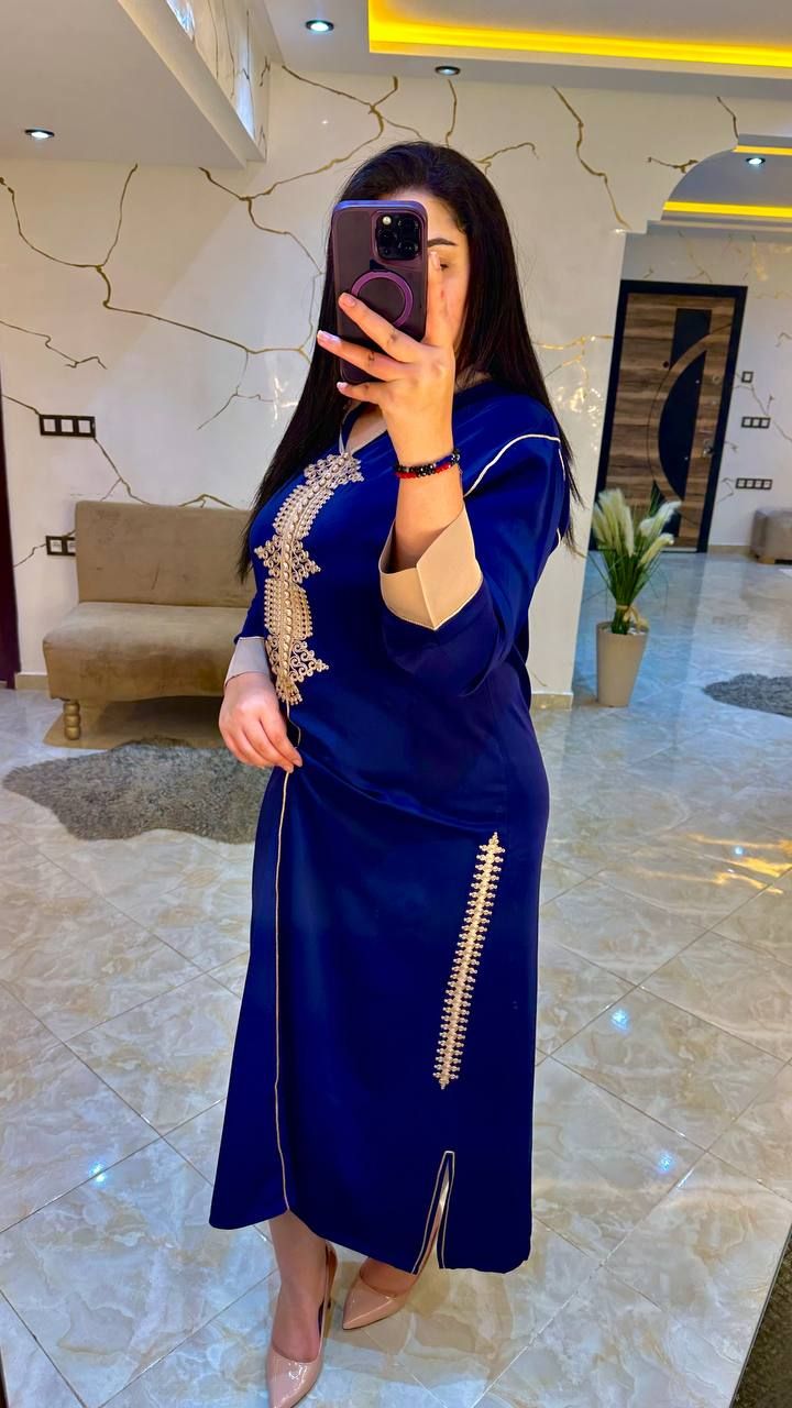 جديد الجلابة كريپ بالݣرناج إيڤازي