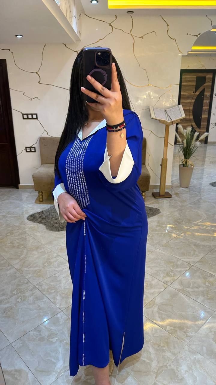 *✨ جلابة برشمان مغربية 2025 – أناقة بتطريز فاخر وكريب حرير ✨*