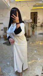 *✨ جلابة برشمان مغربية 2025 – أناقة بتطريز فاخر وكريب حرير ✨*