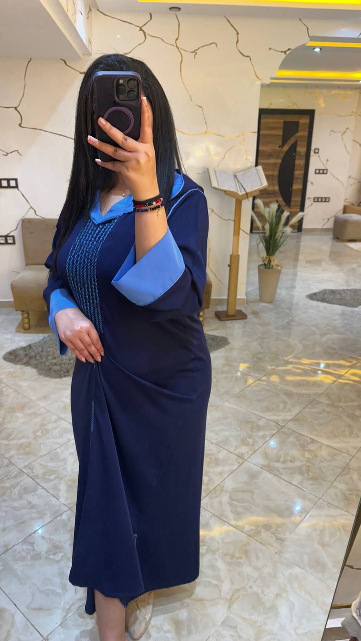 *✨ جلابة برشمان مغربية 2025 – أناقة بتطريز فاخر وكريب حرير ✨*