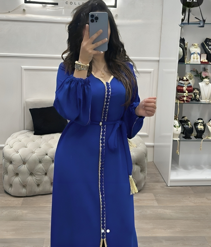 🔥 قفطان مغربي فاخر وصل جديد! 🔥