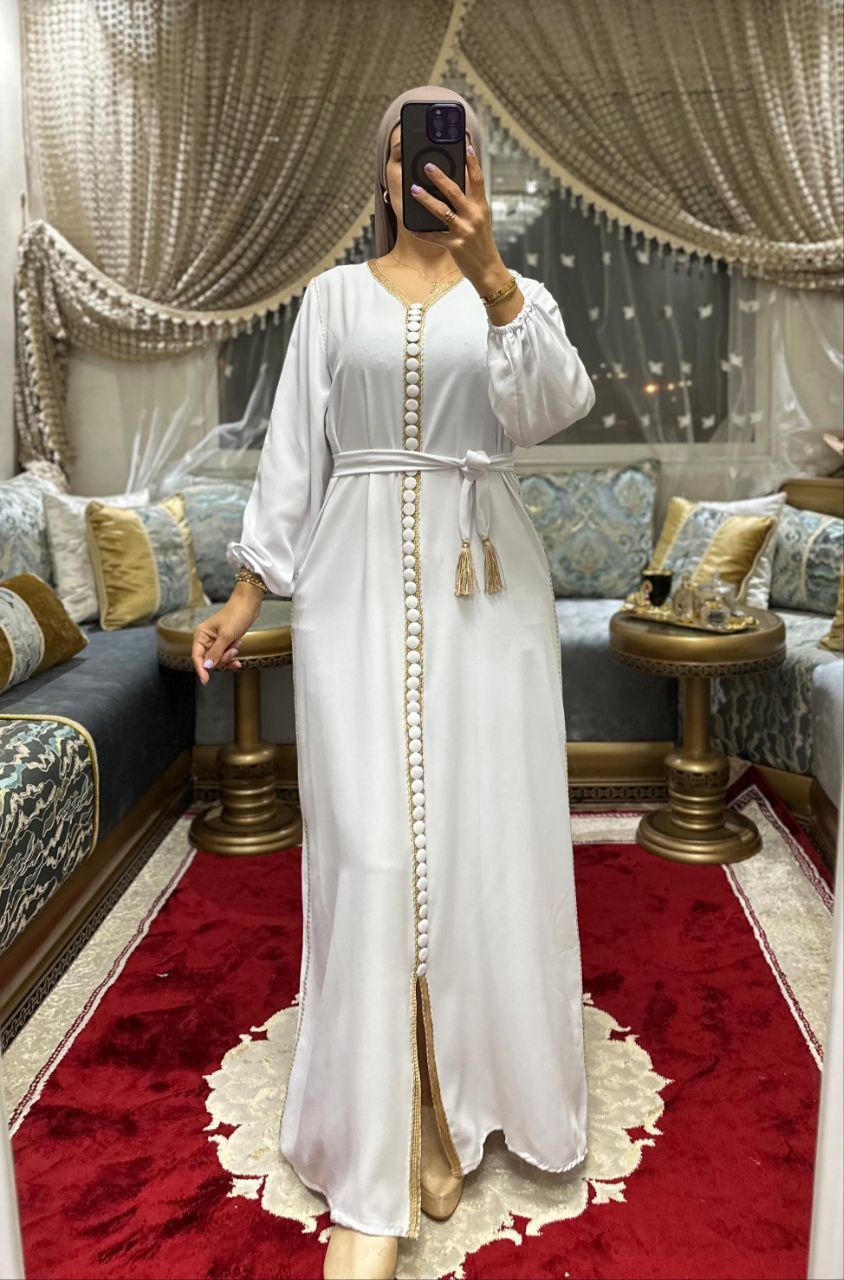 🔥 قفطان مغربي فاخر وصل جديد! 🔥