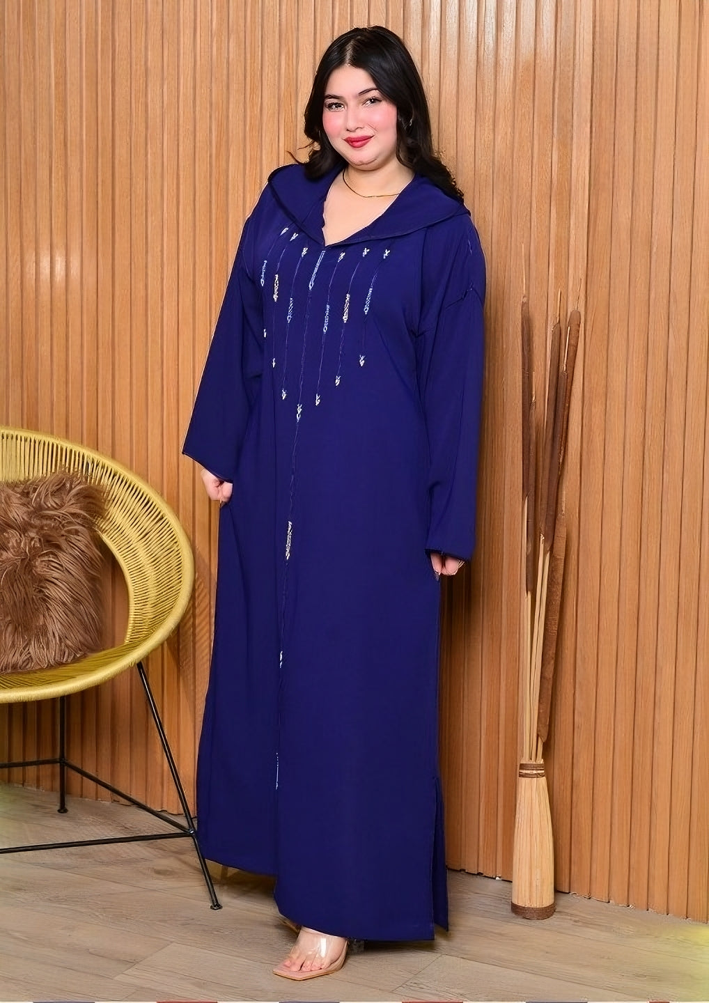 ✨ جلابة مخزنية برشمان | فخامة وأناقة حريرية ✨